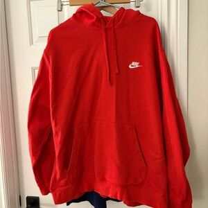 Nike Men's Bold Red Hoodie